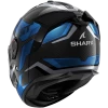 Shark Spartan GT Pro Ritmo Carbon Carbon Blauw Chrom DBU Integraalhelm
