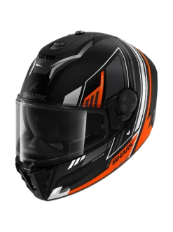Shark Spartan RS Byhron Mat Zwart Oranje Chrome KOU Integraalhelm