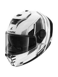 Shark Spartan RS Byhron Wit Zwart Chrom WKU Integraalhelm -Shark Winkel shark spartan rs byhron white black chrom wku 1