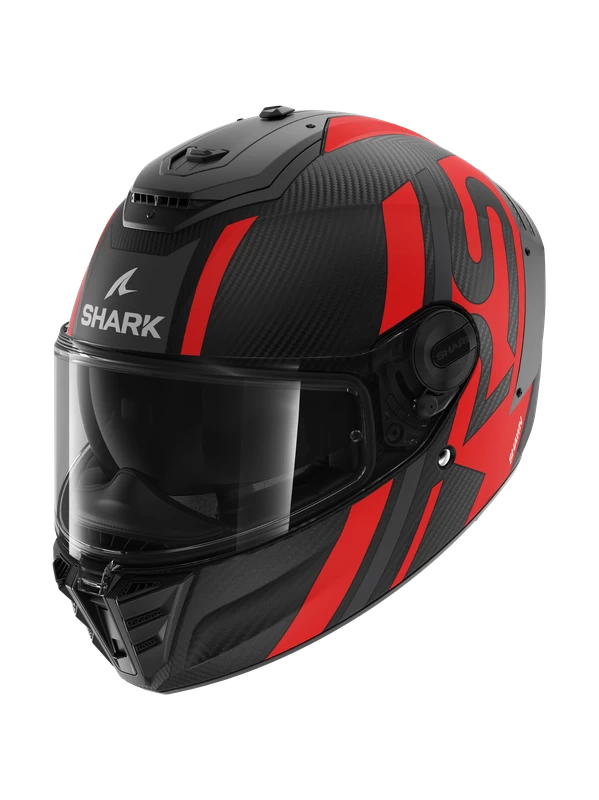 Shark Spartan RS Carbon Shawn Mat Carbon Antraciet Rood DAR Integraalhelm Shark Spartan RS Carbon Shawn Mat Carbon Antraciet Rood DAR Integraalhelm -Shark Winkel shark spartan rs carbon shawn mat carbon anthracite red dar 1