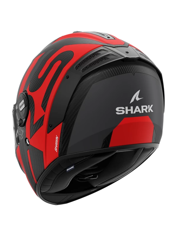 Shark Spartan RS Carbon Shawn Mat Carbon Antraciet Rood DAR Integraalhelm Shark Spartan RS Carbon Shawn Mat Carbon Antraciet Rood DAR Integraalhelm -Shark Winkel shark spartan rs carbon shawn mat carbon anthracite red dar 2