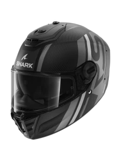 Shark Spartan RS Carbon Shawn Mat Carbon Zilver Antraciet DSA Integraalhelm 2 Shark Spartan RS Carbon Shawn Mat Carbon Zilver Antraciet DSA Integraalhelm -Shark Winkel shark spartan rs carbon shawn mat carbon silver anthracite dsa 1