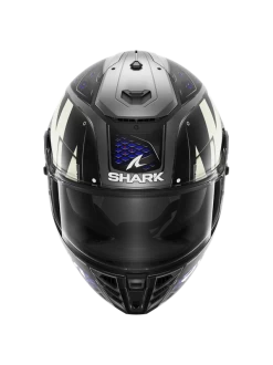 Shark Spartan RS Stingrey Mat Antraciet Antraciet Blauw AAB Integraalhelm