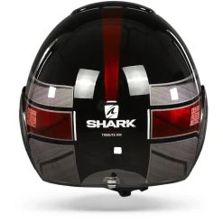 Shark Street Drak Tribute Rm Zwart Chrom Rood KUR Jethelm 3 Shark Street Drak Tribute Rm Zwart Chrom Rood KUR Jethelm -Shark Winkel shark street drak tribute rm black chrome red kur.19