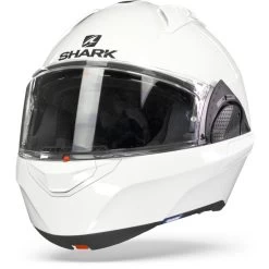 Shark Evo GT Blank Wit Systeemhelm -Shark Winkel shark evogt blank white frontpage