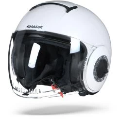 Shark Nano Swarovski Crystal Blank PRL Parel Wit Jethelm -Shark Winkel shark nano crystal swarovski blank prl.04 1