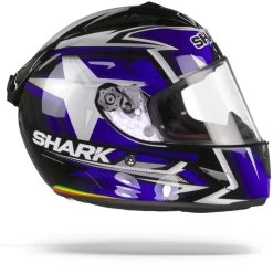 Shark Race-R Pro Oliveira 2019 Zwart Blauw Wit KBW Integraalhelm -Shark Winkel shark race r pro oliveira kbw black.29 1