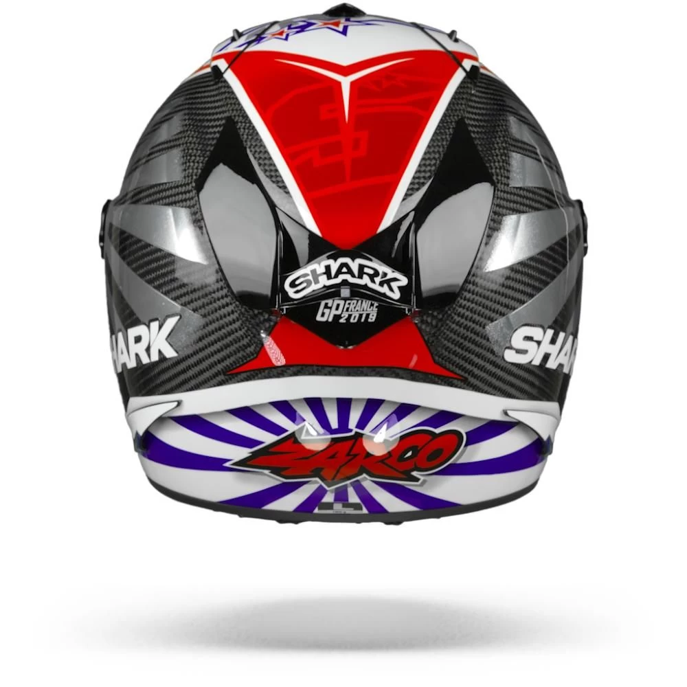 Shark Race-R Pro Carbon Zarco GP France 2019 Carbon Chrome Rood DUR Integraalhelm Shark Race-R Pro Carbon Zarco GP France 2019 Carbon Chrome Rood DUR Integraalhelm -Shark Winkel shark racerprocarbon zarco gpfrance019.19 1