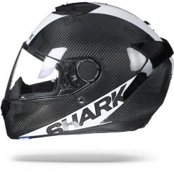 Shark Spartan Carbon 1.2 Skin Carbon DWS Wit Zilver Integraalhelm -Shark Winkel shark spartan carbon skin dws silver white.10 1