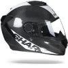 Shark Spartan Carbon 1.2 Skin Carbon DWS Wit Zilver Integraalhelm