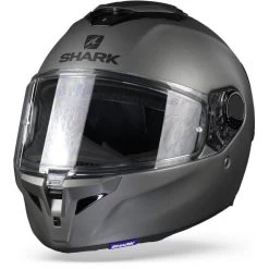 Shark Spartan GT AMA Blank Mat Antraciet Integraalhelm -Shark Winkel shark spartan gt blank matt anthracite frontpage