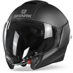 Shark Citycruiser AMA Blank Mat Antraciet Jethelm -Shark Winkel sharkcitycruiserblankama frontpage