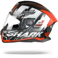 Shark Skwal 2 Noxxys Mat Zwart Rood Zilver KRS Integraalhelm -Shark Winkel sharkskwal2.2noxxysmatkrs.10 1