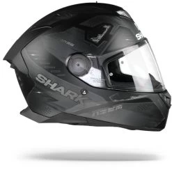 Shark Skwal 2 Venger Mat Zwart Antraciet Antraciet KAA Integraalhelm