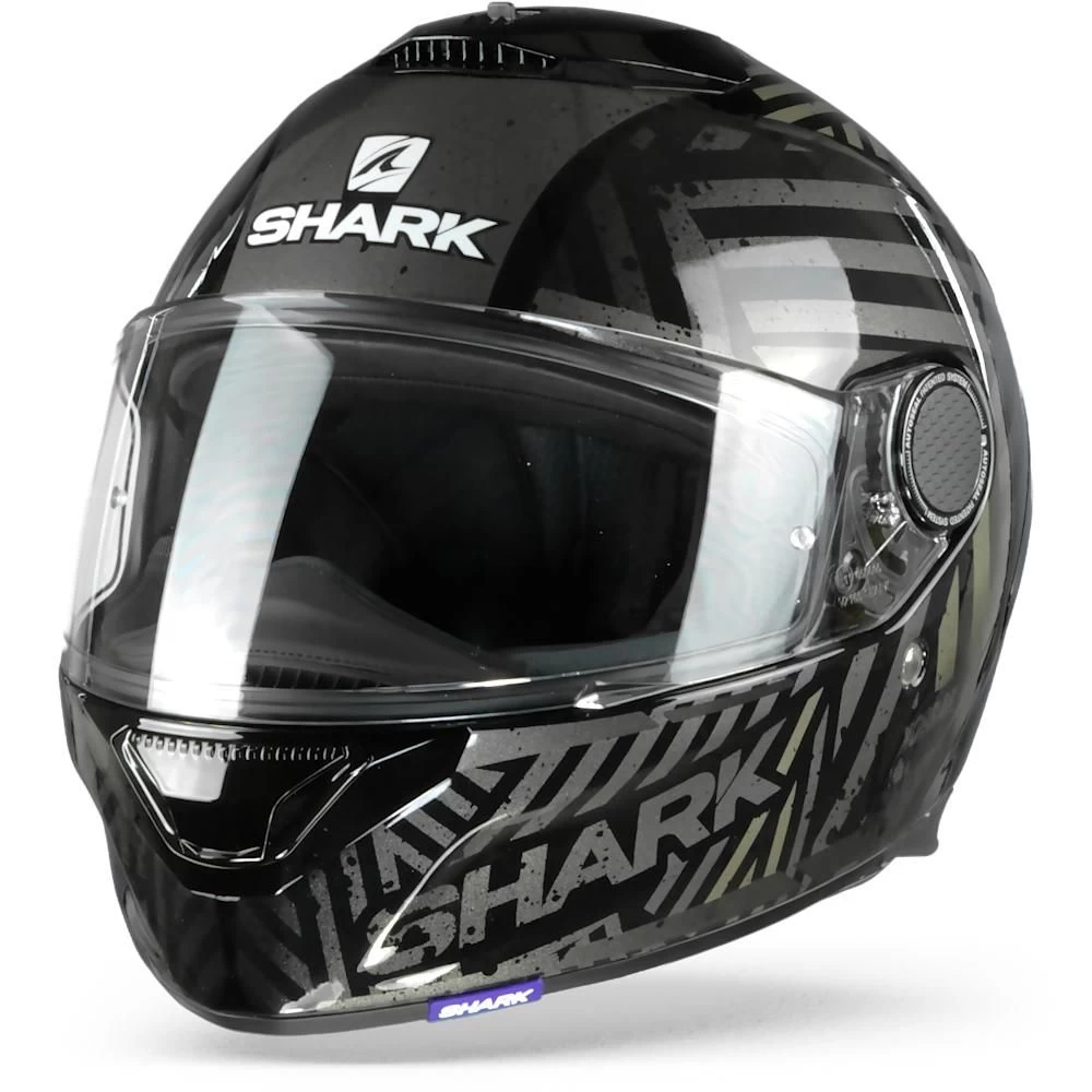 Shark Spartan 1.2 Kobrak Zwart Antraciet Antraciet KAA Integraalhelm Shark Spartan 1.2 Kobrak Zwart Antraciet Antraciet KAA Integraalhelm -Shark Winkel sharkspartan1.2kobrakkaa frontpage