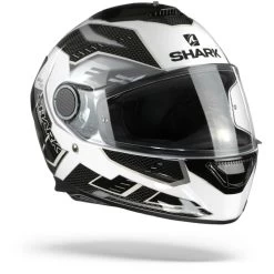 Shark Spartan 1.2 Antheon Wit Zilver Zwart WSK Integraalhelm -Shark Winkel sharkspartanantheonwsk.33 1