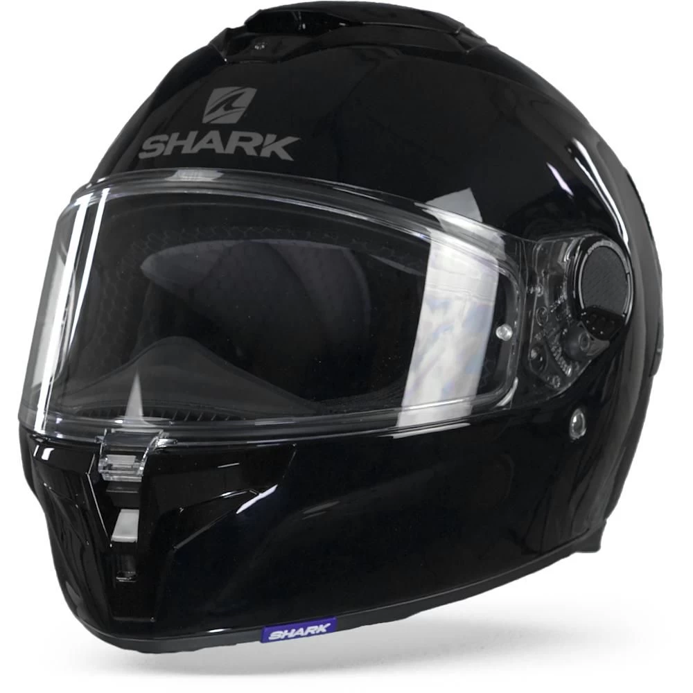 Shark Spartan GT BLK Blank Zwart Integraalhelm Shark Spartan GT BLK Blank Zwart Integraalhelm -Shark Winkel sharkspartangtblankblk frontpage
