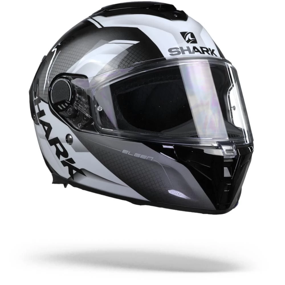 Shark Spartan GT Elgen KAW Zwart Antraciet Wit Integraalhelm Shark Spartan GT Elgen KAW Zwart Antraciet Wit Integraalhelm -Shark Winkel sharkspartangtelgenkaw.33 1