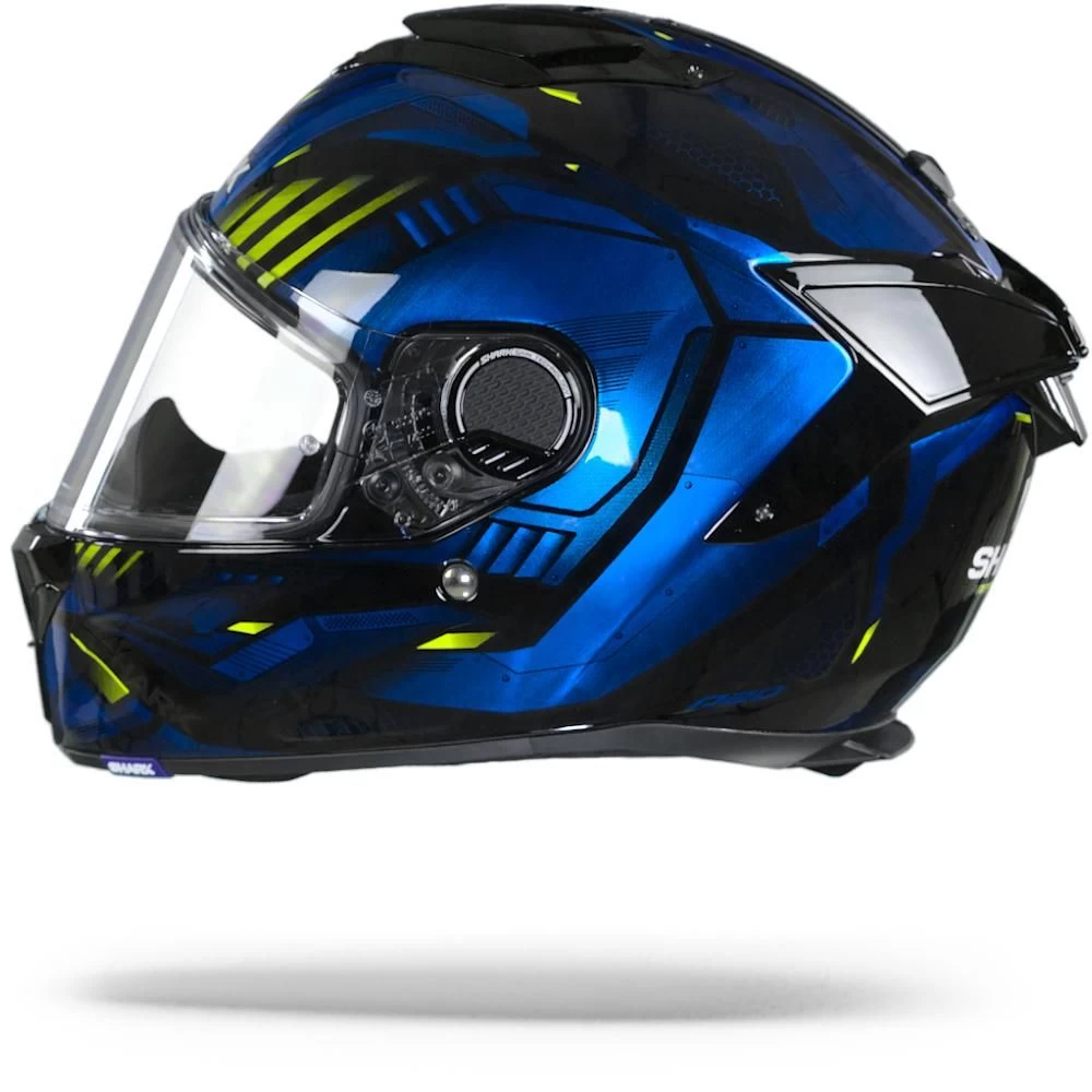 Shark Spartan GT Replikan KUB Zwart Chrome Blauw Integraalhelm Shark Spartan GT Replikan KUB Zwart Chrome Blauw Integraalhelm -Shark Winkel sharkspartangtreplikankub.11