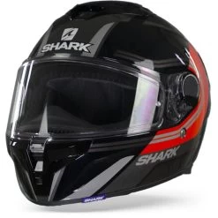Shark Spartan GT Tracker KRS Zwart Rood Zilver Integraalhelm -Shark Winkel sharkspartangttrackerkrs frontpage