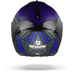 Shark Spartan 1.2 Kobrak Mat Zwart Blauw Blauw KBB Integraalhelm -Shark Winkel sharkspartankobrakkbb.19 1