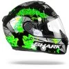 Shark Spartan 1.2 Lorenzo Catalunya GP Zwart Groen Glitter KGX Integraalhelm