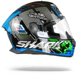 Shark Skwal 2 Noxxys Zwart Blauw Zilver KBS Integraalhelm -Shark Winkel skywall 2 2 noxxys kbg black blue green.29 1