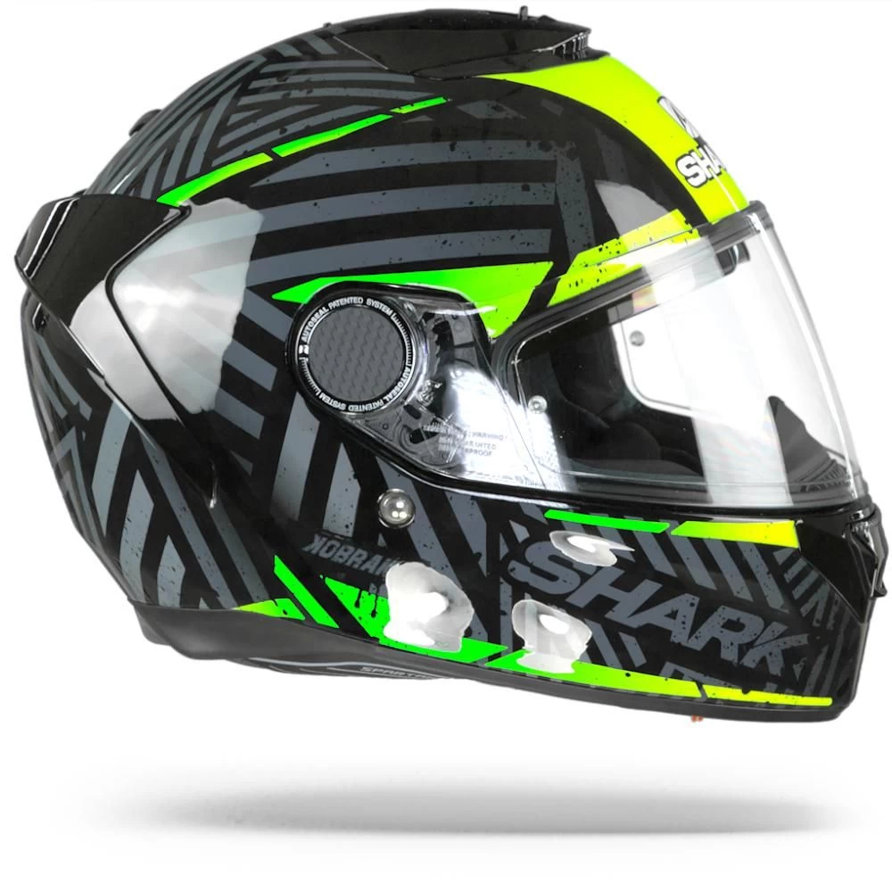 Shark Spartan 1.2 Kobrak KYG Zwart Geel Groen Integraalhelm Shark Spartan 1.2 Kobrak KYG Zwart Geel Groen Integraalhelm -Shark Winkel spartan kobrak kyg black.29 1